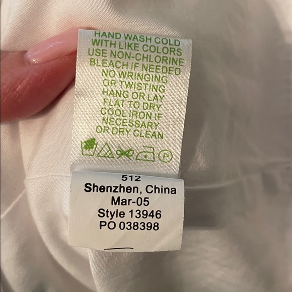 Lilly Pulitzer Size 14 White 100%Cotton Cottage Floral Short Resort Preppy Dress - Picture 5 of 10